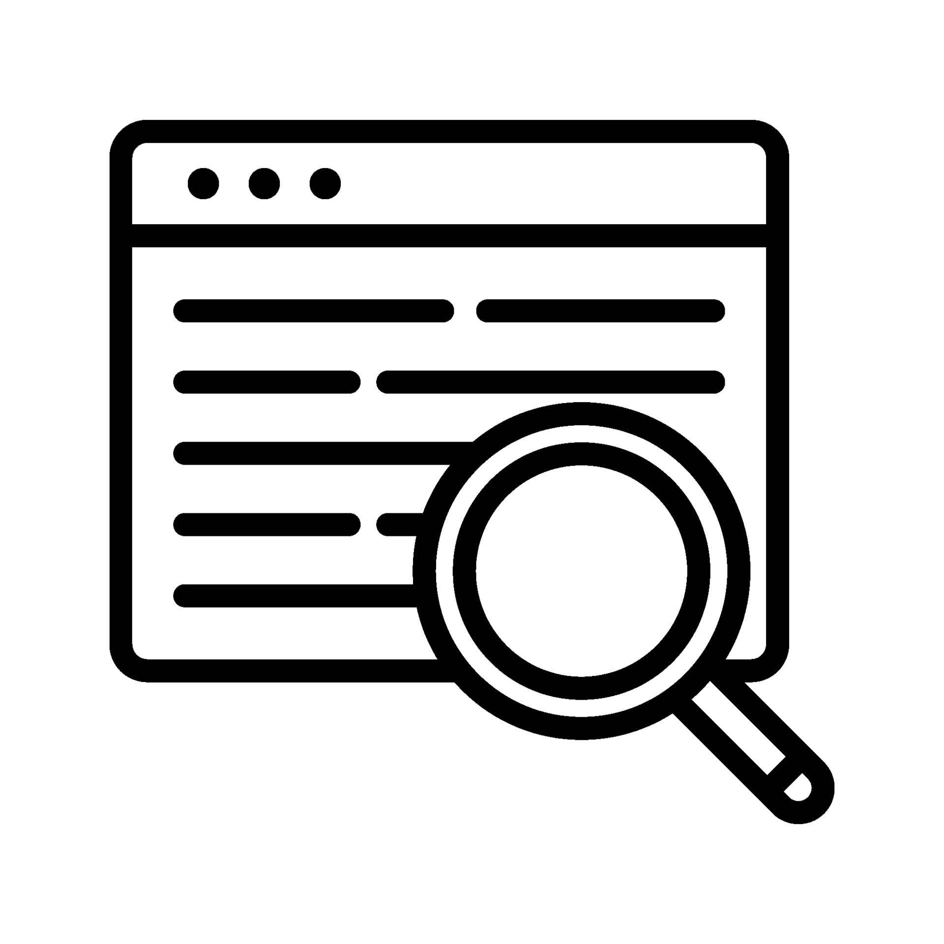 content-research-icon-free-vector