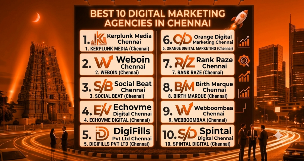 Digital Marketing agencies in Chennai